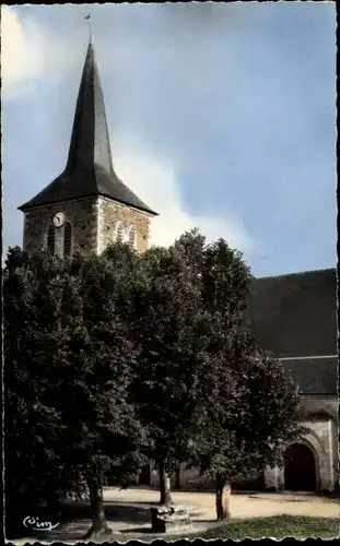 Ak Briolley Maine et Loire, l'Église