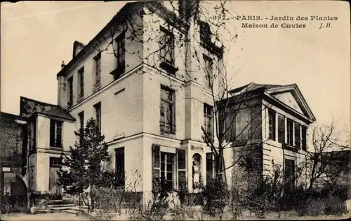 Ak Paris, Jardin des Plantes, Maison de Cuvier