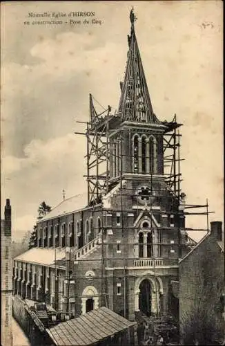 Ak Hirson Aisne, Nouvelle Eglise