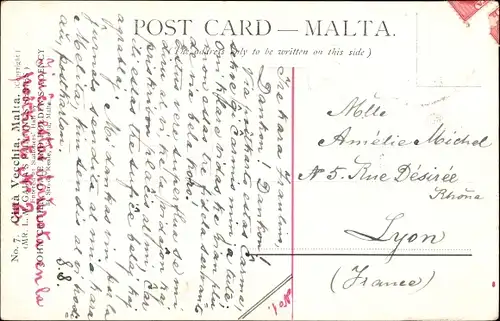 Künstler Ak Galea, L. M., Malta, Citta Vecchia