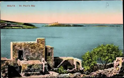 Ak Malta, St. Paul's Bay, Küste