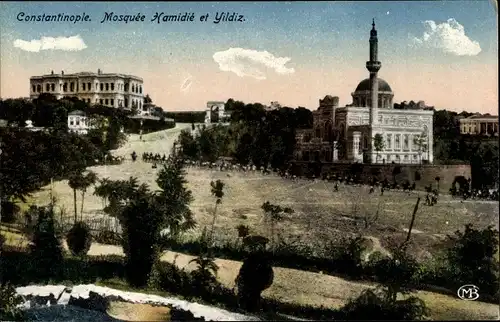 Ak Konstantinopel Istanbul Türkei, Mosquee Hamidie et Yildiz