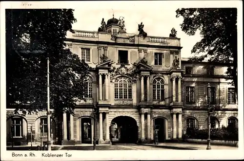 Ak Bonn am Rhein, Koblenzer Tor