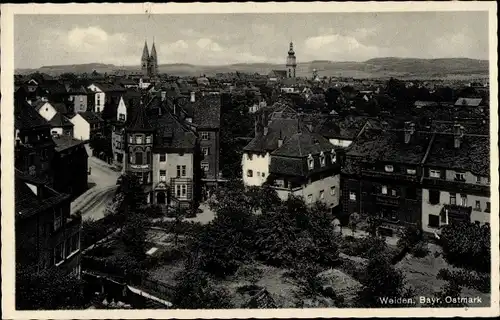 Ak Weiden in der Oberpfalz, Stadtbild, Vogelschau