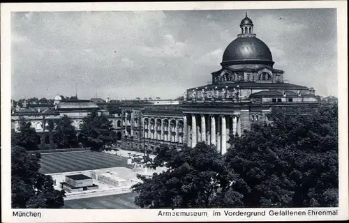 Ak München, Armeemuseum, Gefallenen Ehrenmal