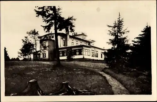 Ak Wieda Walkenried im Harz, Berghotel Stöberhai