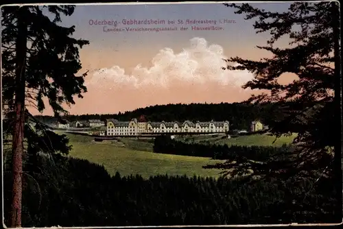 Ak Oderberg Braunlage im Oberharz, Gebhardsheim bei St. Andreasberg