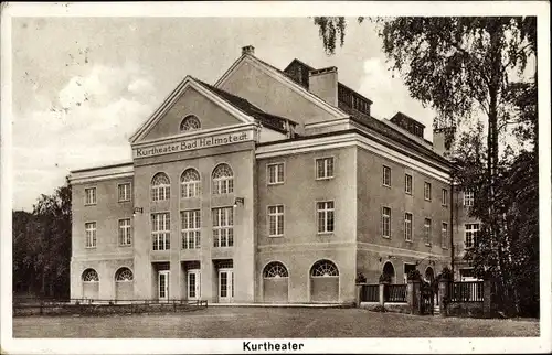 Ak Helmstedt in Niedersachsen, Kurtheater, Kurhaus Gesundbrunnen