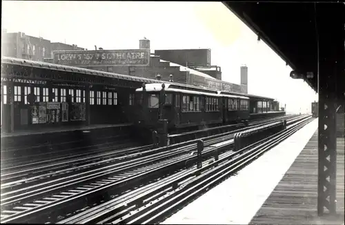 Foto New York City USA, Amerikanische Eisenbahn, Bahnhof