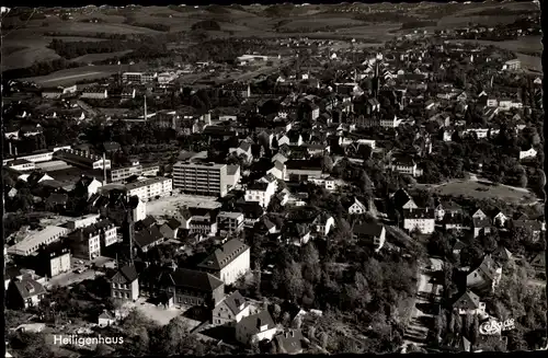 Ak Heiligenhaus in Nordrhein Westfalen, Fliegeraufnahme