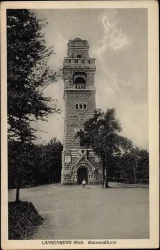 Ak Langenberg Velbert im Rheinland, Bismarckturm