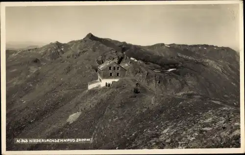 Ak Sportgastein Salzburg Österreich, Niedersachsenhaus, Gebirge