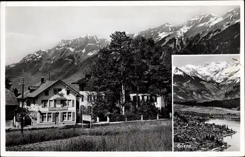 Ak Brienz Kanton Bern, Bellevue Brienz, Berglandschaft