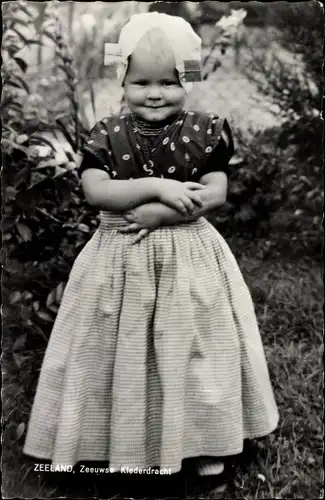 Ak Zeeland Niederlande, Zeeuwse Klederdracht