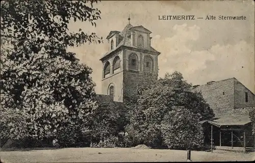 Ak Litoměřice Leitmeritz Region Aussig, Alte Sternwarte