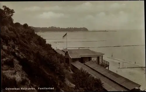 Ak Pionerski Neukuhren Ostpreußen, Familienbad