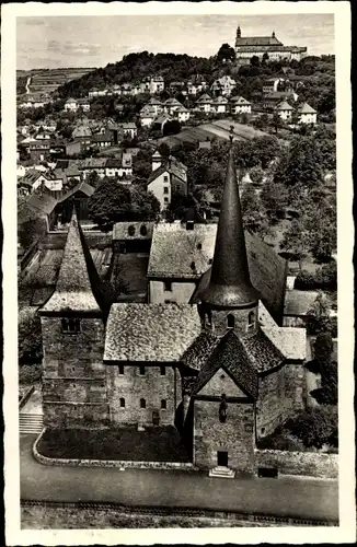 Ak Fulda in Osthessen, Blick vom Dom, Michaeliskirche, Frauenberg