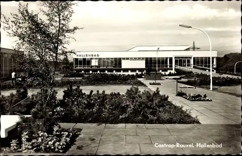 Ak Castrop Rauxel im Ruhrgebiet, Hallenbad