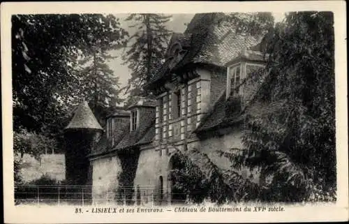 Ak Lisieux Calvados, Chateau de Bouttemont