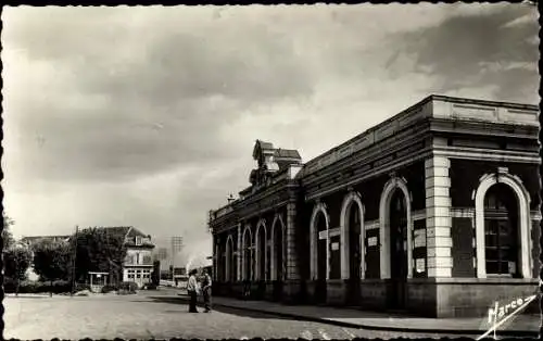 Ak Mantes Gassicourt Yvelines, La Gare