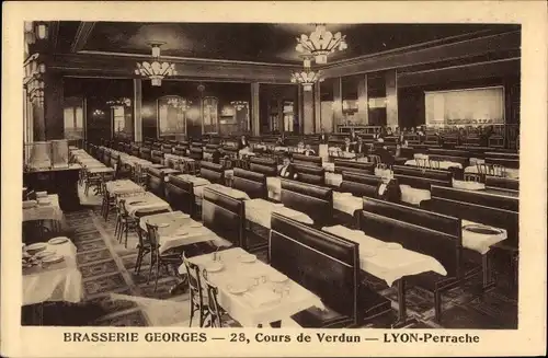 Ak Lyon Rhône, Brasserie Georges, 28, Cours de Verdun
