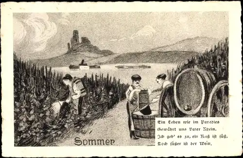 Ak Gonsenheim Mainz Rheinland Pfalz, Waldschänke Lenneberg