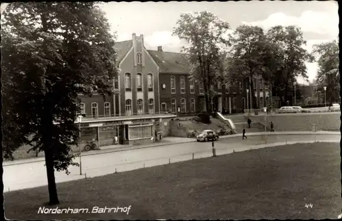 Ak Nordenham in Oldenburg Niedersachsen, Bahnhof