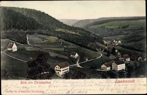 Ak Freudenstadt im Nordschwarzwald, Christopthal