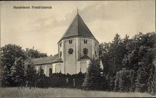 Ak Friedrichsruh Aumühle im Herzogtum Lauenburg, Mausoleum