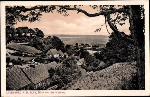 Ak Lauenburg an der Elbe, Blick von der Maxburg