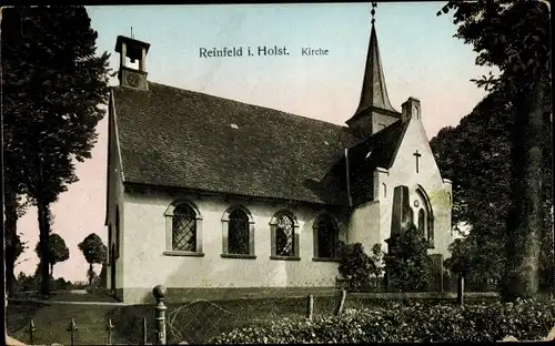 Ak Reinfeld in Holstein, Kirche