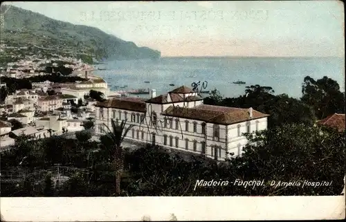 Ak Funchal Insel Madeira Portugal, D´Amelia Hospital