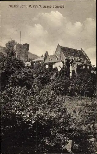 Ak Miltenberg am Main Unterfranken, Altes Schloss