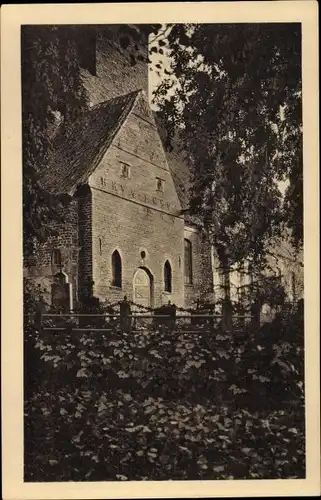 Ak Oldenburg in Holstein, An der Kirche