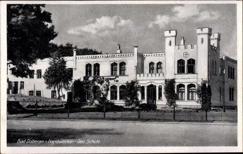 Ak Bad Doberan in Mecklenburg, Handwerker Gen. Schule