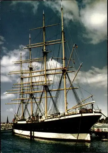 Ak Travemünde Lübeck Schleswig Holstein, Segelschiff Passat, Viermastbark