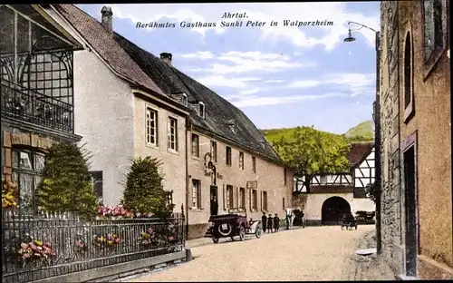 Ak Walporzheim Bad Neuenahr Ahrweiler, Gasthaus St. Peter, Weinhaus