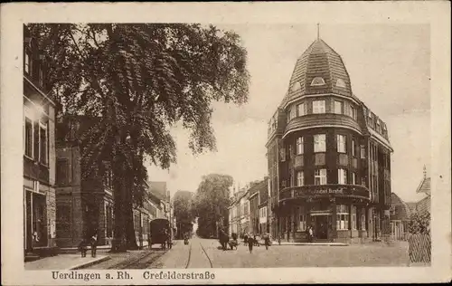 Ak Uerdingen Krefeld am Niederrhein, Crefelderstraße