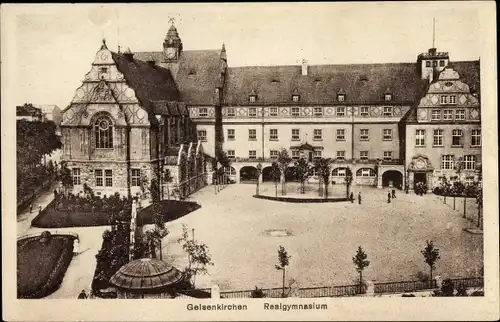 Ak Gelsenkirchen im Ruhrgebiet, Realgymnasium