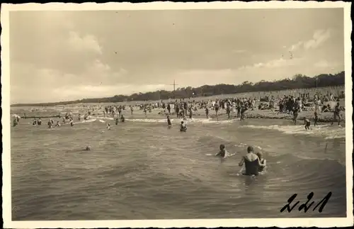 Ak Selenogradsk Ostseebad Cranz Ostpreußen, Freibad