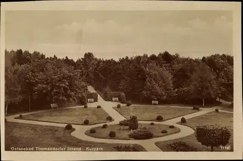 Ak Timmendorfer Strand in Ostholstein, Kurpark