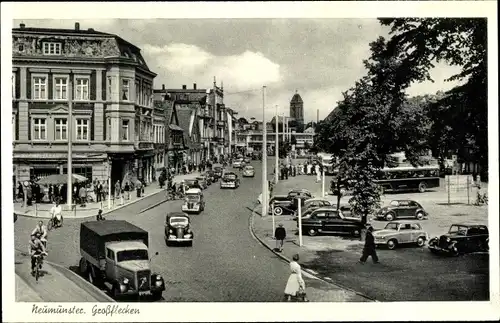 Ak Neumünster, Großflecken, Verkehr