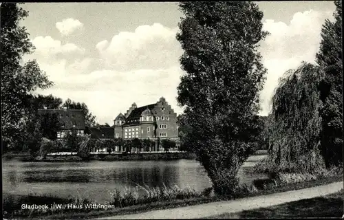 Ak Gladbeck im Ruhrgebiet, Haus Wittringen