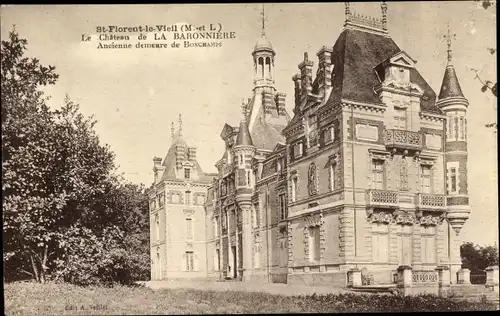 Ak Saint Florent le Vieil Maine et Loire, Le Chateau de La Baronniere