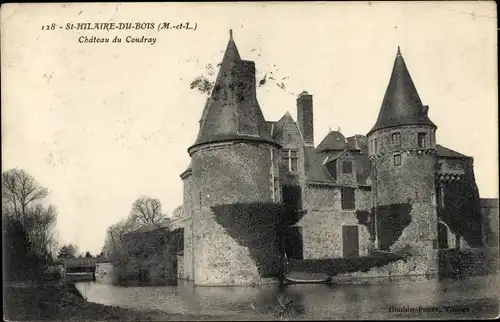 Ak Saint Hilaire du Bois Maine-et-Loire, Chateau du Coudray