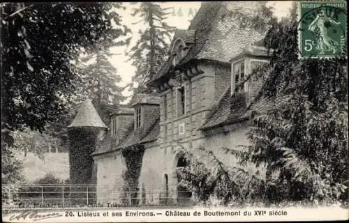 Ak Lisieux Calvados, Chateau de Bouttemont