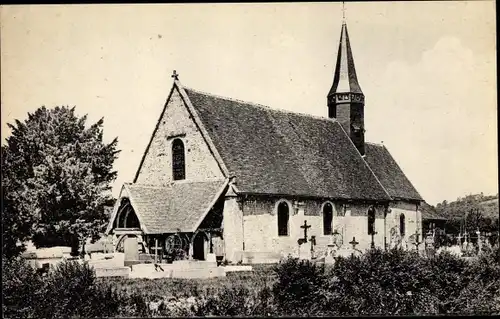 Ak Ouilly le Vicomte Calvados, L'Eglise