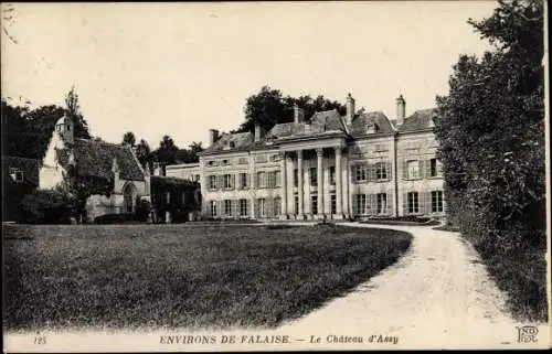 Ak Falaise Calvados, Le Chateau d'Assy