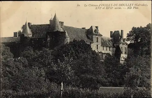 Ak Ouilly du Houlley Calvados, Le Chateau