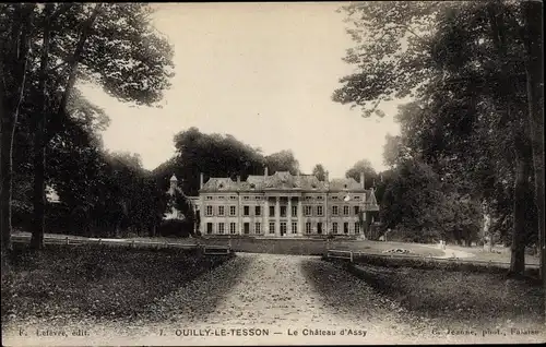 Ak Ouilly le Tesson Calvados, Le Chateau d'Assy